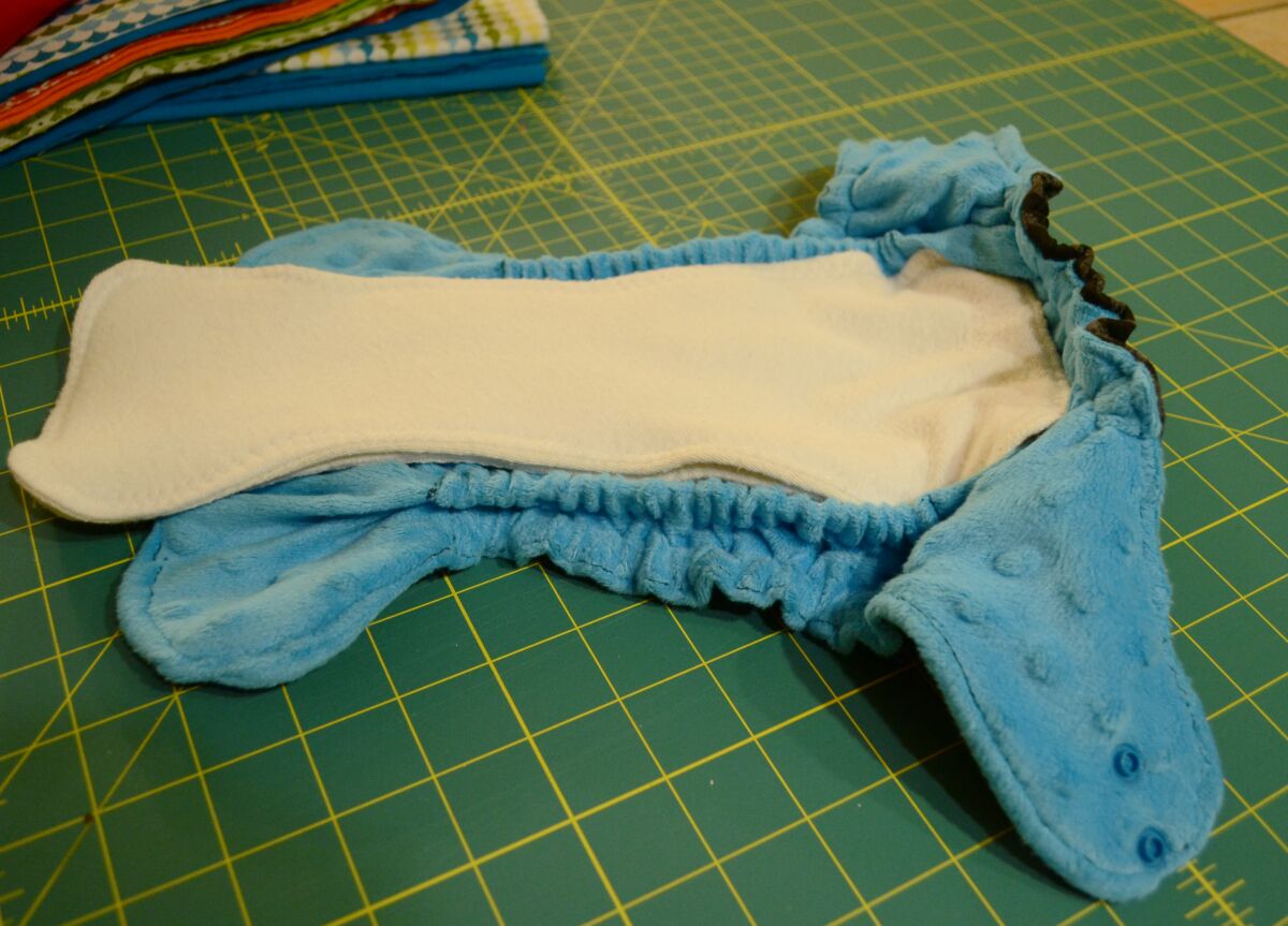 A cloth nappy (illustrative)
