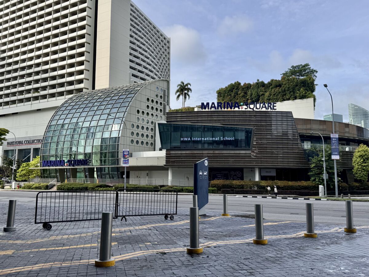 Outside Marina Square
