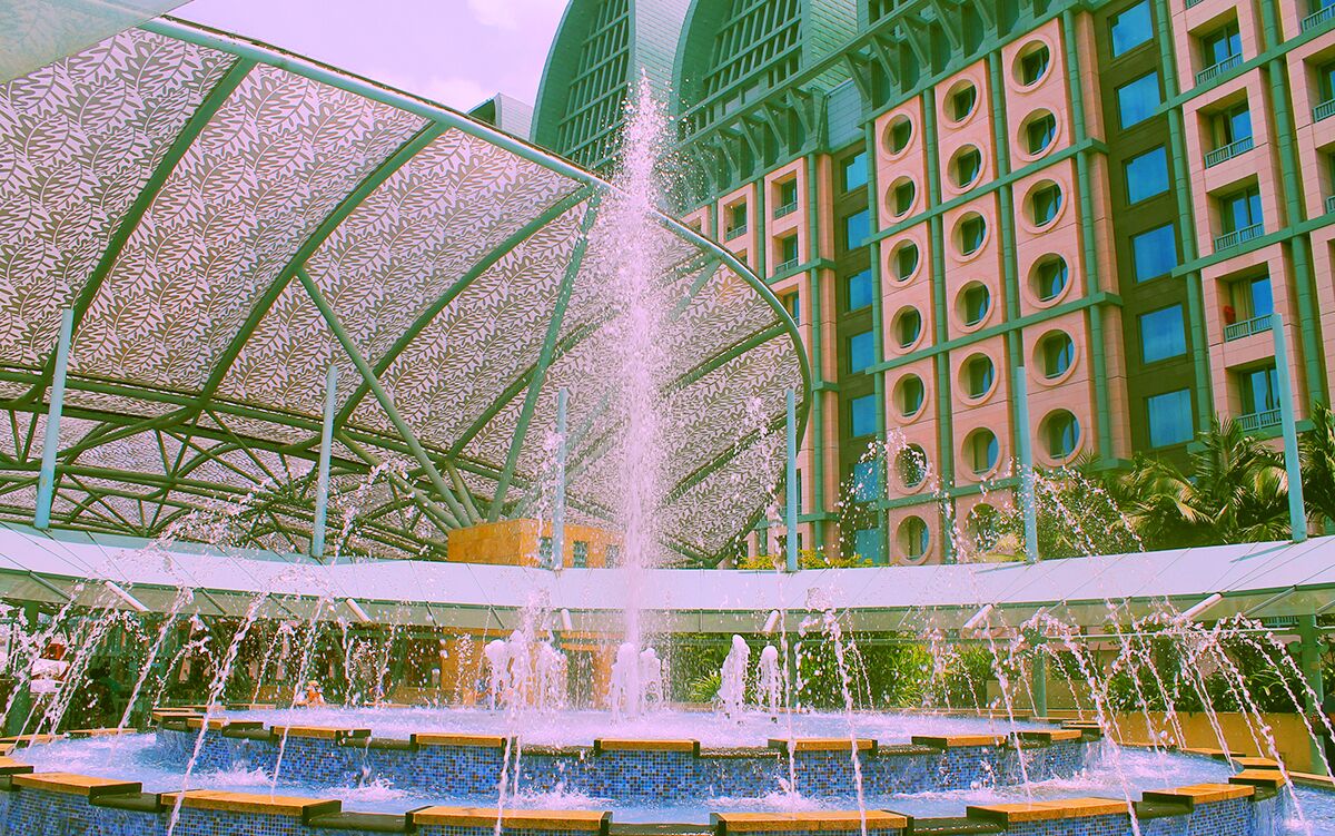 Resorts World Sentosa on Sentosa island