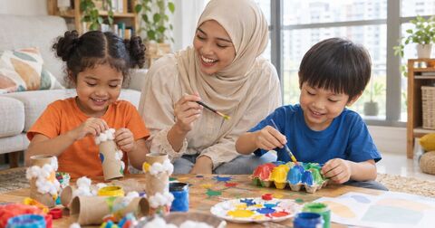 Art and craft for preschoolers: easy ideas by age, using things you already have at home