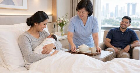 Confinement centres in Singapore: what each includes and costs