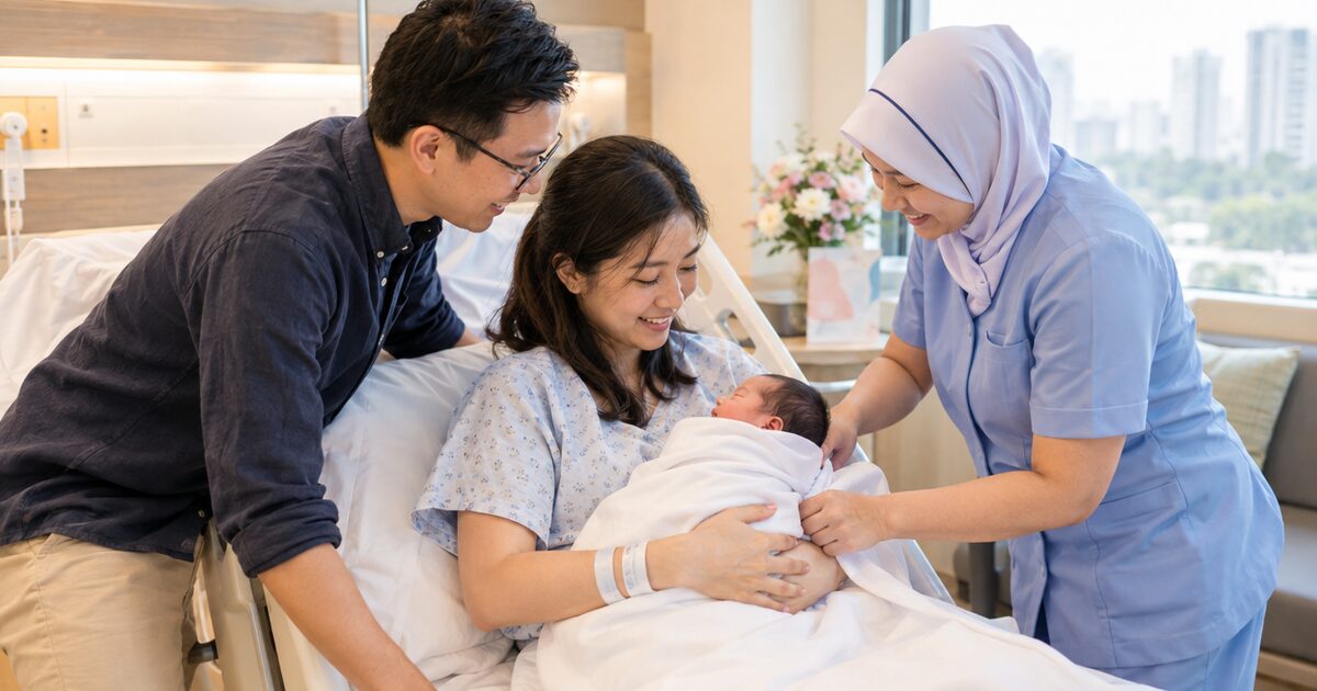 Delayed cord clamping: what it gives your baby and how to ask for it in Singapore