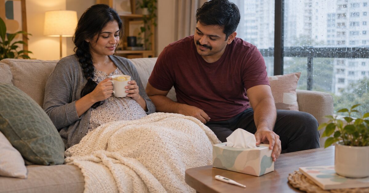 Flu while pregnant: safe medicine, the flu jab and when a fever needs a doctor