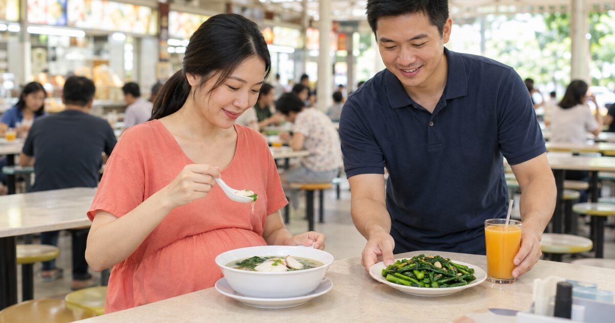 Iron during pregnancy: iron-rich foods in Singapore, hawker choices, blood tests and how to take iron tablets