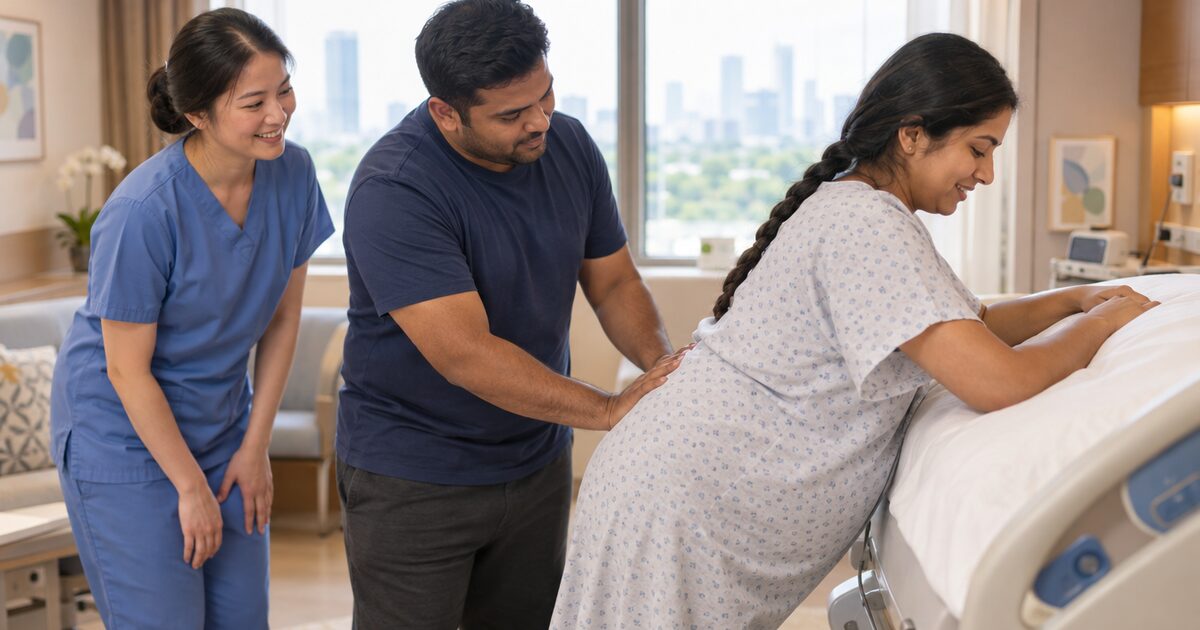 Labour positions: what to try in early labour, in the delivery room and with an epidural