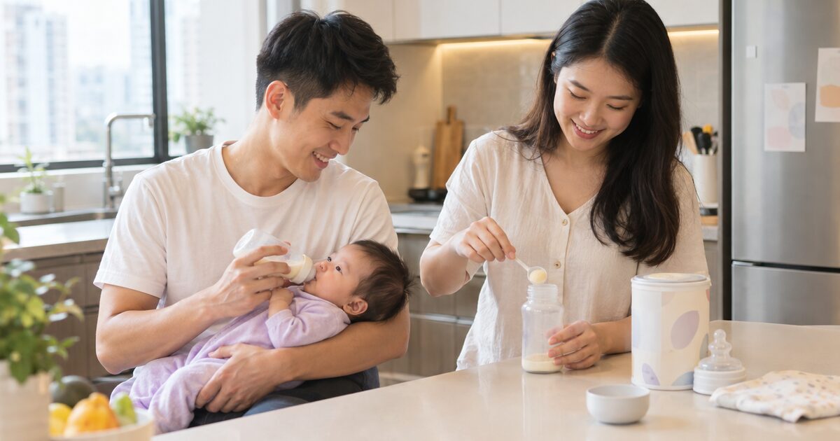 Mixed feeding breast and formula: how to combine them without losing your supply, with a sample day