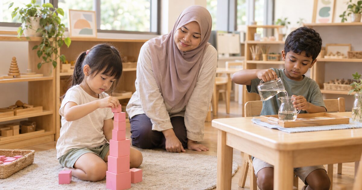 Montessori preschool in Singapore: fees from ECDA data, what to look for and how it compares