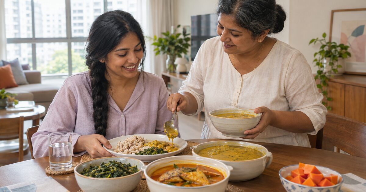 Postpartum recovery foods: what to eat to heal after birth, a 7-day Singapore meal plan, and what to limit while breastfeeding