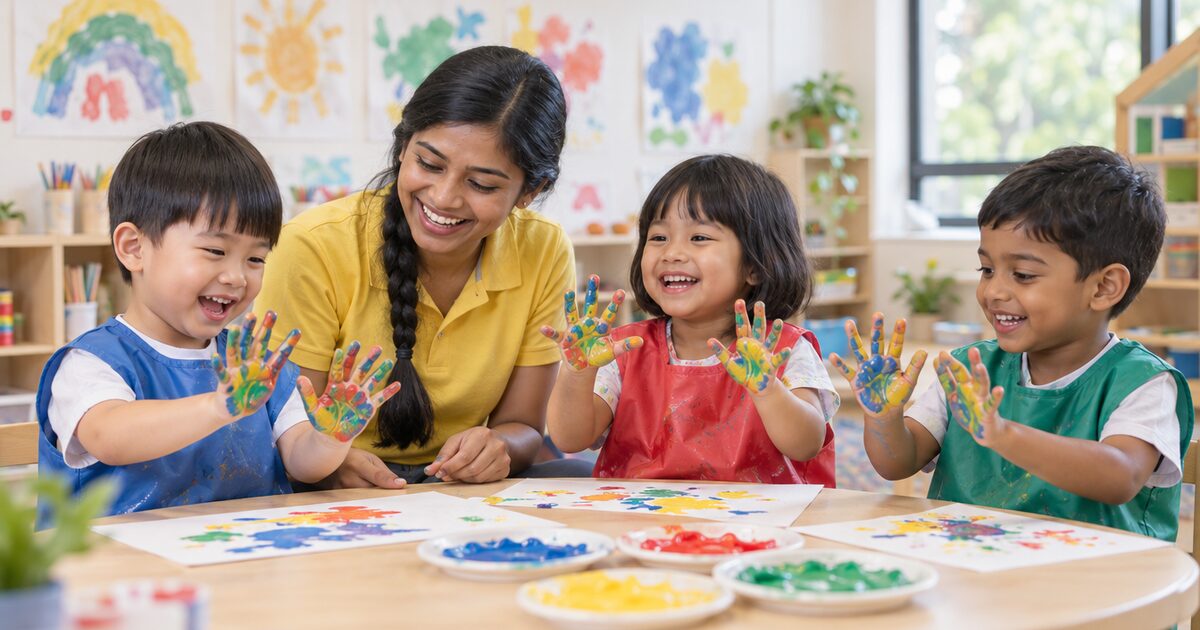 Pre-nursery and playgroup in Singapore: ages, fees and how to choose