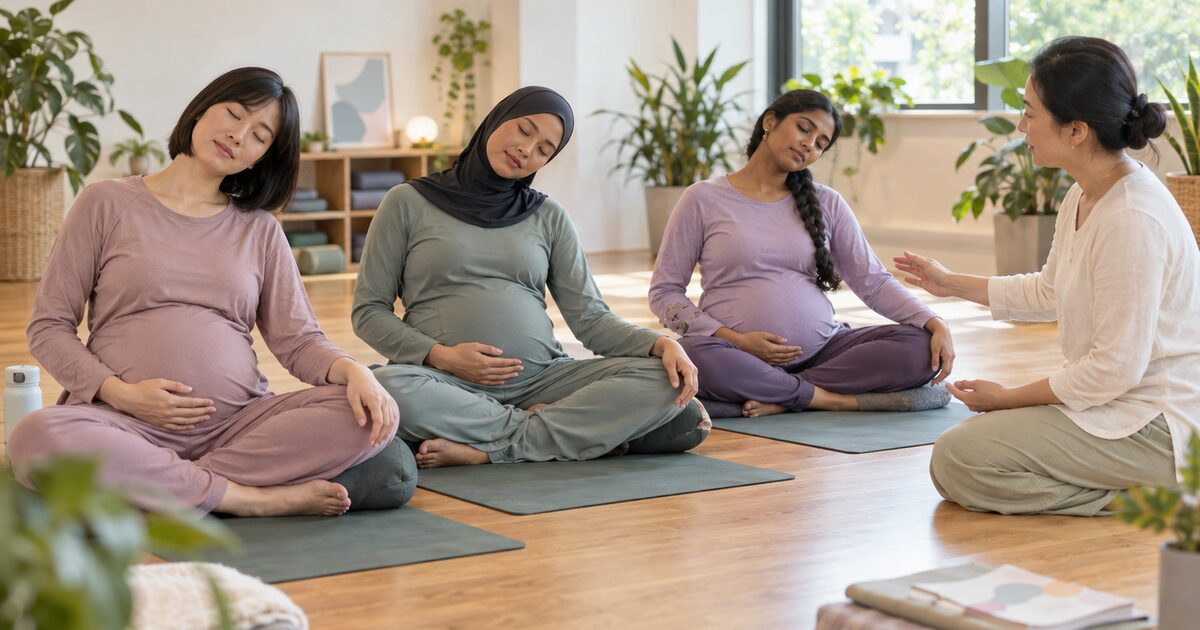 Prenatal yoga in Singapore: is it safe, which poses suit each trimester and what to avoid