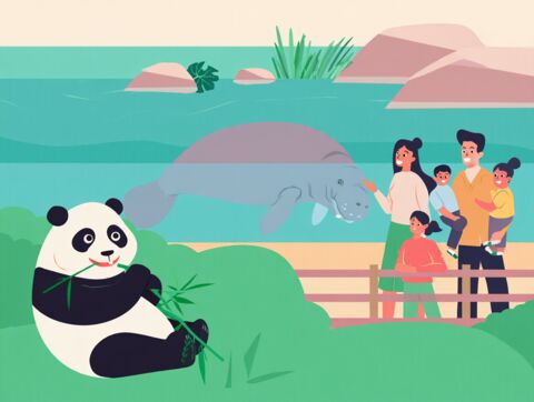 River Wonders Family Guide: Giant Pandas, Manatees and the Amazon River Quest