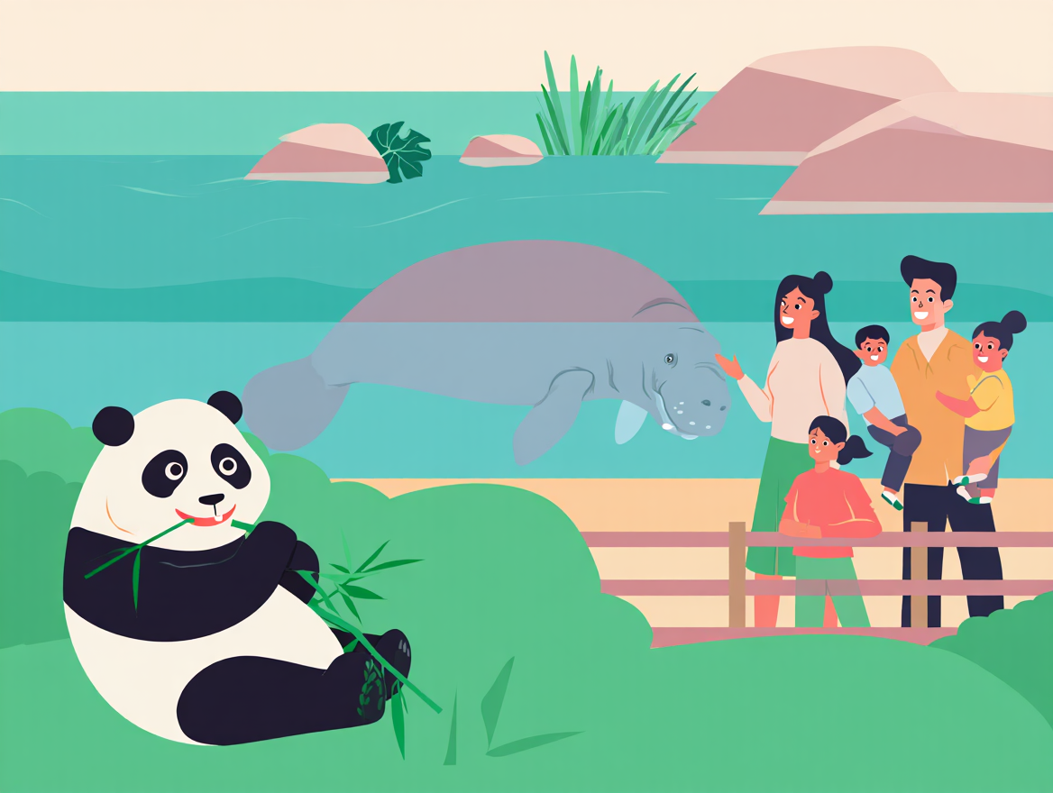 River Wonders Family Guide: Giant Pandas, Manatees and the Amazon River Quest
