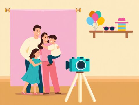 Self Photo Studios in Singapore: A Family's Guide to DIY Portrait Booths