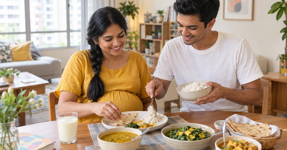 Vegetarian pregnancy diet in Singapore: B12, iron, protein and calcium from local food, and the supplements that matter