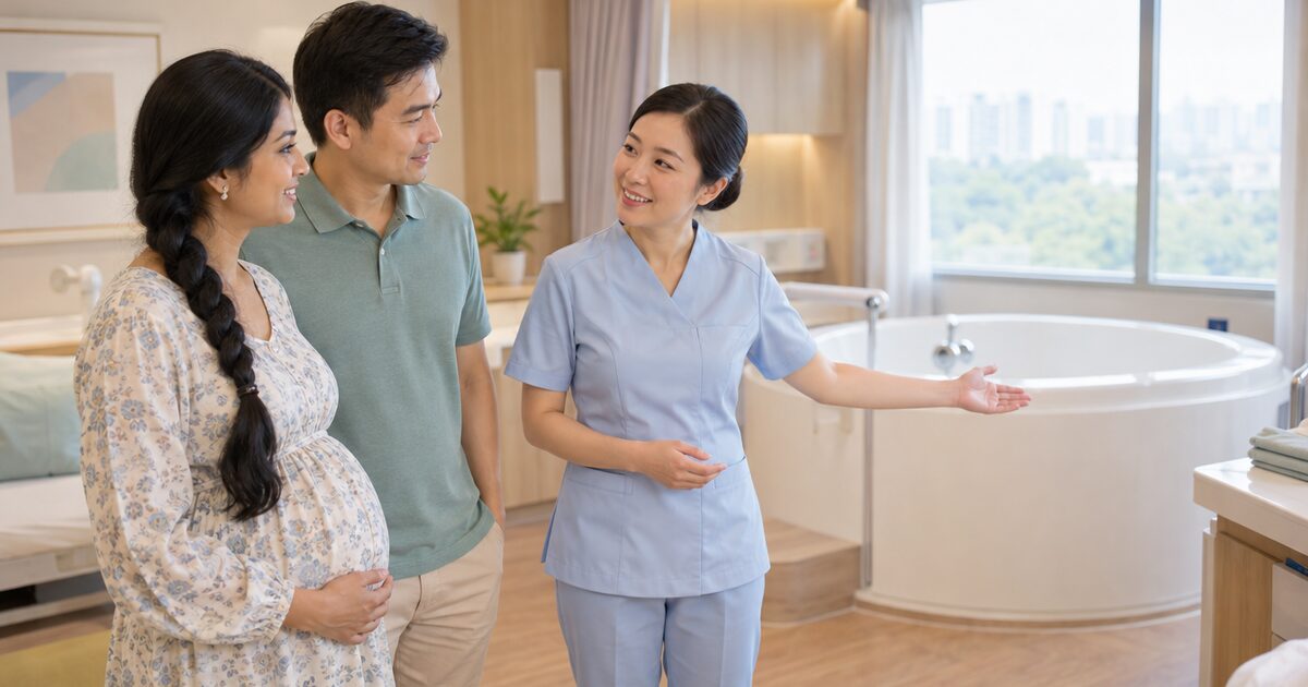 Water birth in Singapore: which hospitals offer it and what to ask