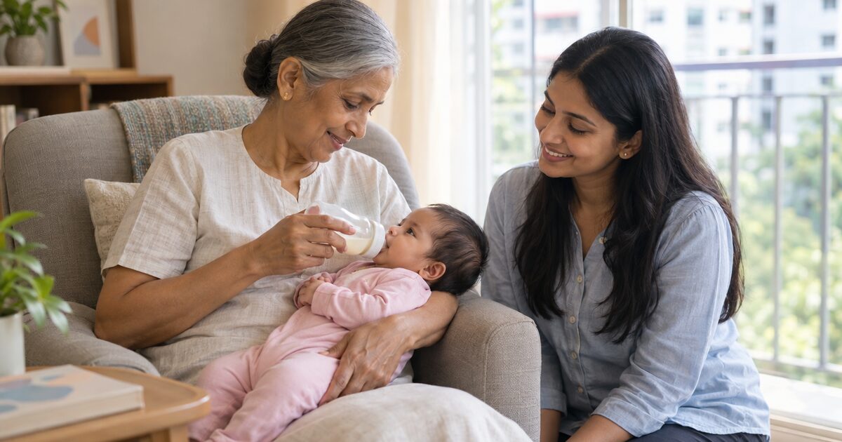 When to introduce a bottle to a breastfed baby, how to do it without losing the latch, and when to move to a cup, with Singapore prices